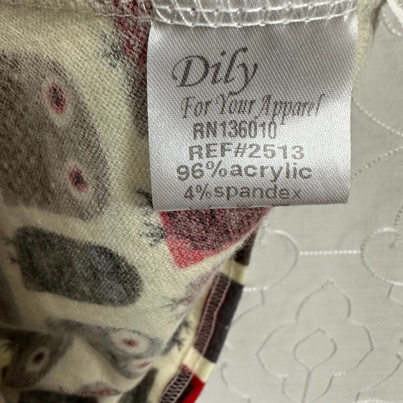 Dily Owl Dress Size Small Multicolor Cowl Neck Pleated Pullover Sleeveless - Picture 9 of 11